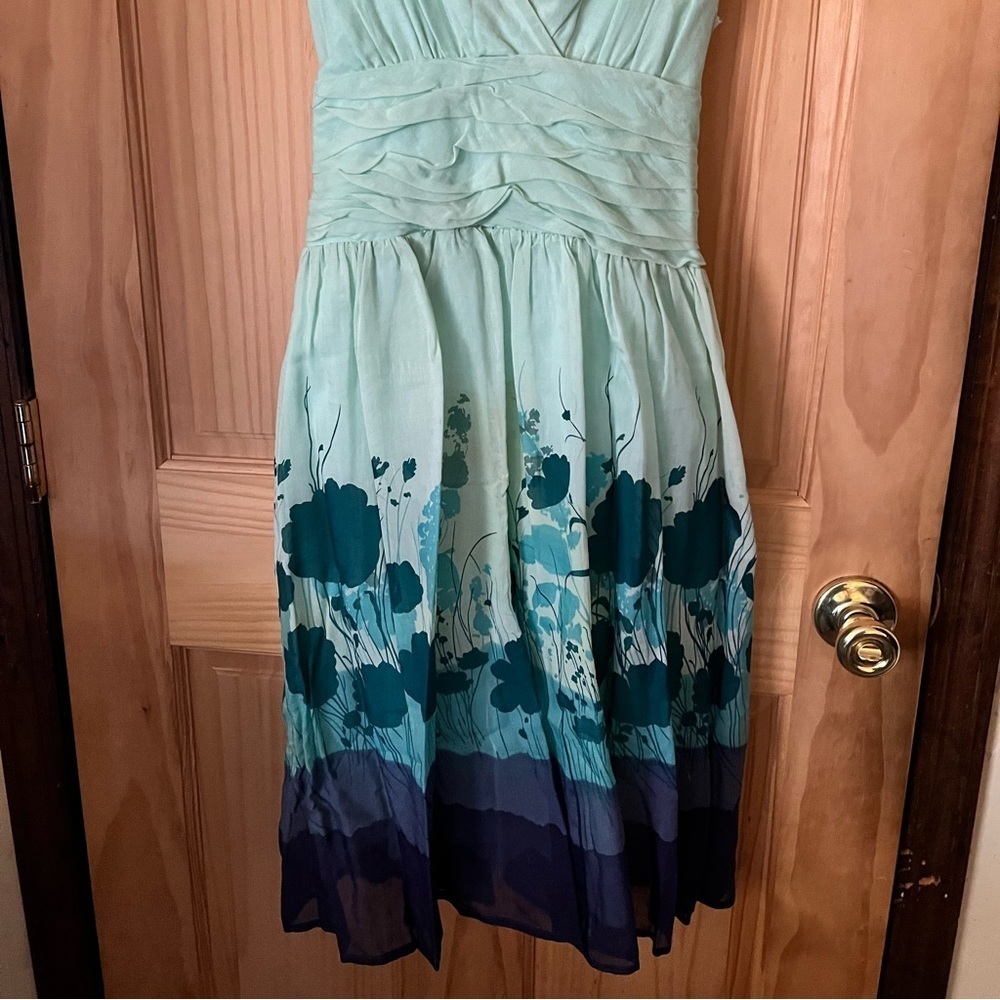 Marc Jacobs Seafoam and blue Grecian-style dress - Picture 3 of 13